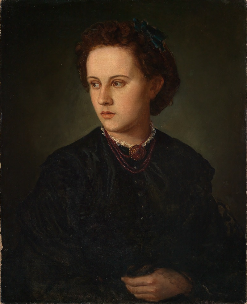 Anselm Feuerbach - Bildnis eines Mädchens