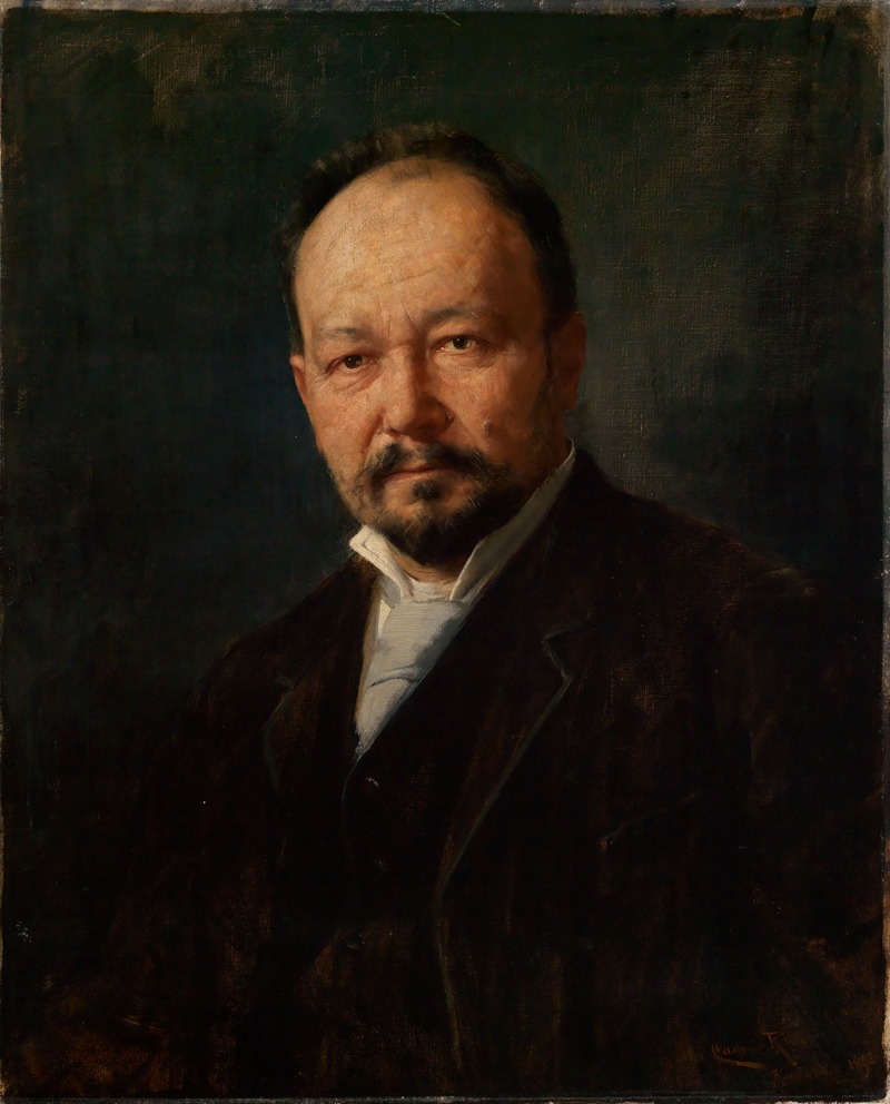 Professor Rudolf Mayer by Caspar Ritter - Artvee