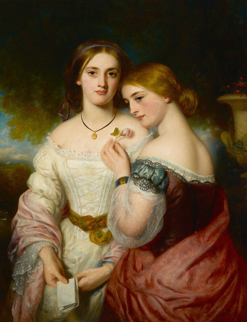 Charles Baxter - Two Victorian Beauties