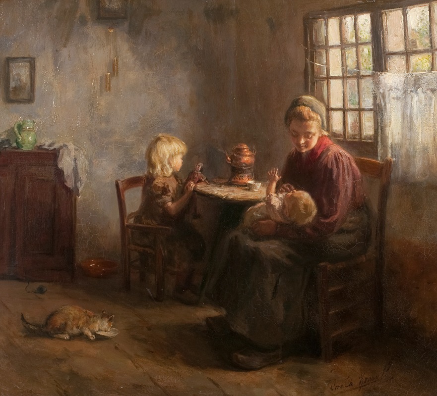 Cornelis Kraan - Teatime