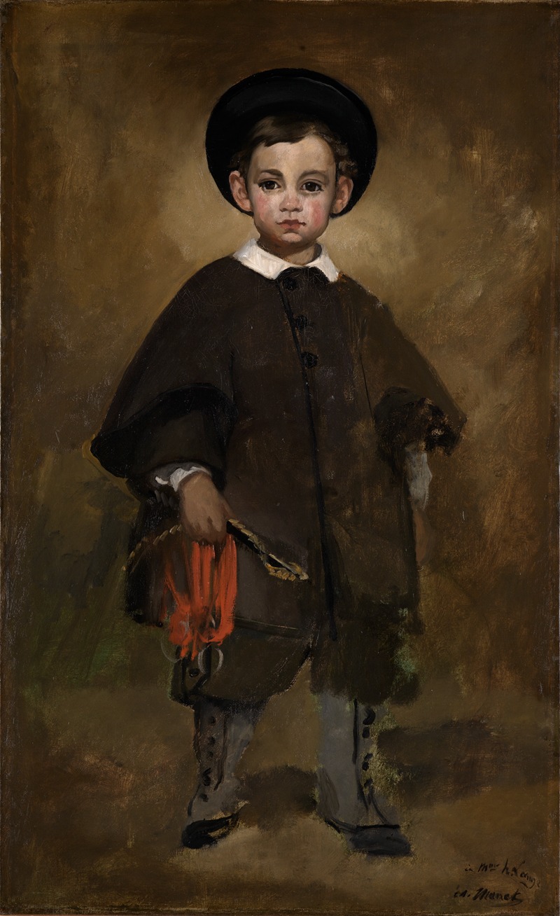 Édouard Manet - Portrait of a child