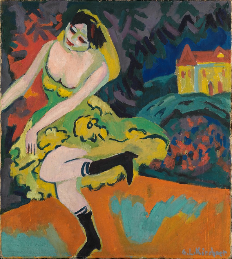 Ernst Ludwig Kirchner - Varietétänzerin