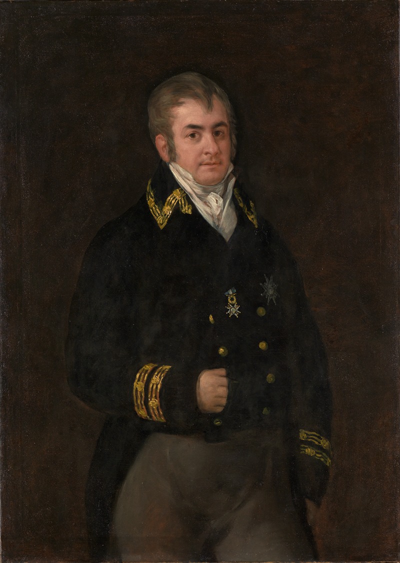 Francisco de Goya - Portrait of Don Juan Bautista de Goicoechea y Urrutia