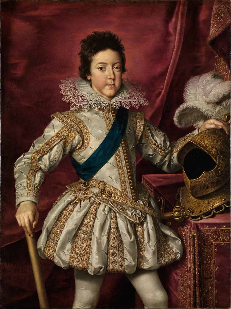 Frans Pourbus The Elder - Ludwig XIII. von Frankreich