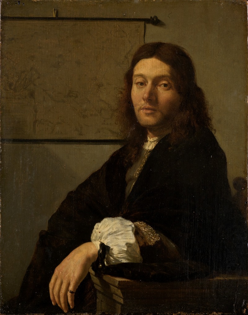 Frans van Mieris the Elder - Portrait of a young man