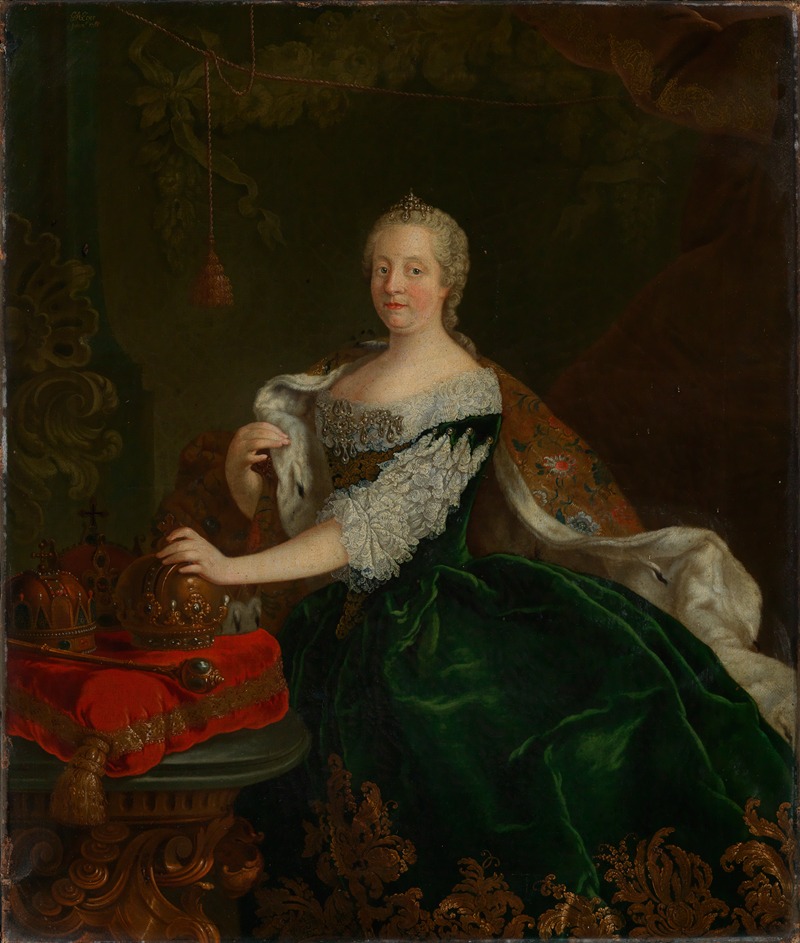 Georg Adam Eger - Kaiserin Maria Theresia