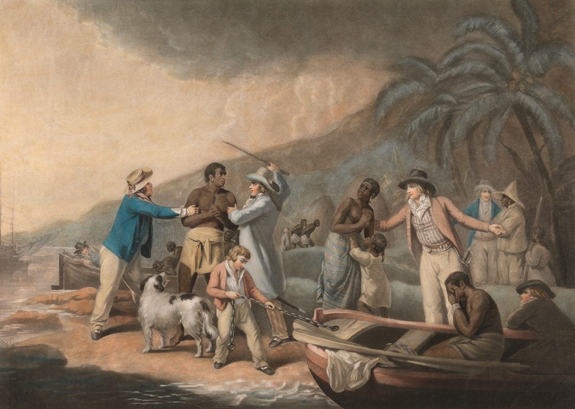 George Morland - The Slave Trade