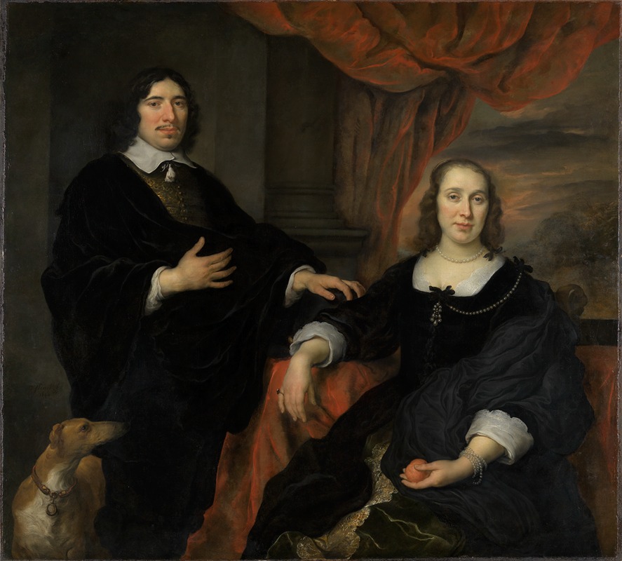 Govaert Flinck - Portrait of a married couple