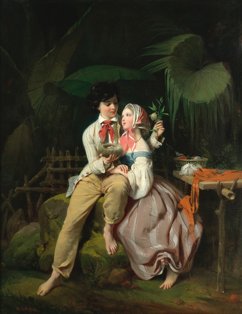 Frédéric-Henri Schopin - Paul and Virginia