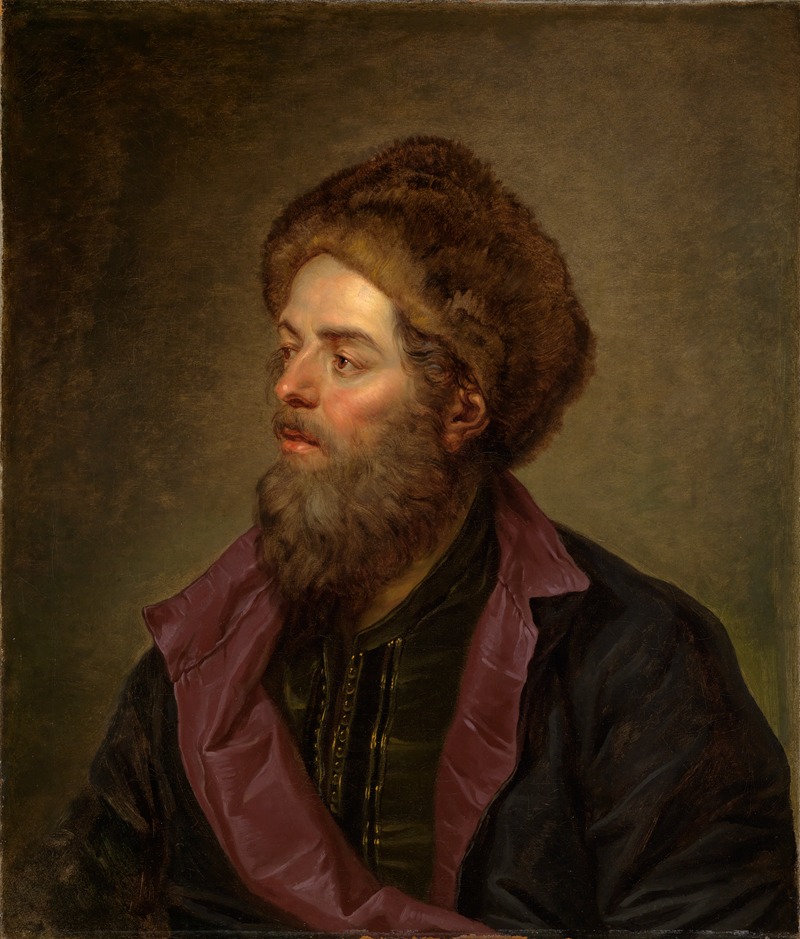 Jean-Baptiste Le Prince - Portrait of a Russian