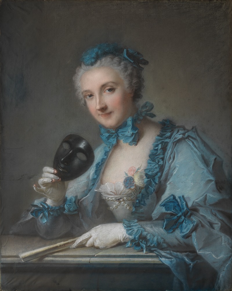 Jean-Marc Nattier - Portrait of Louise-Geneviève Royer
