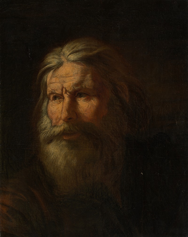 Joachim Von Sandrart - Portrait of an elderly man
