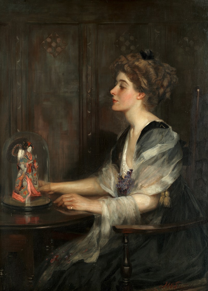 John William Schofield - Portrait of Christiana (Lily) Macdonald