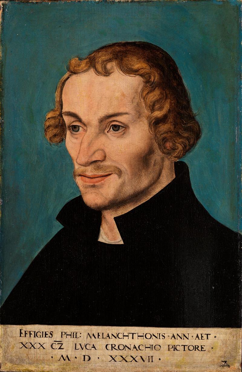 Lucas Cranach the Elder - Bildnis des Reformators Philipp Melanchthon