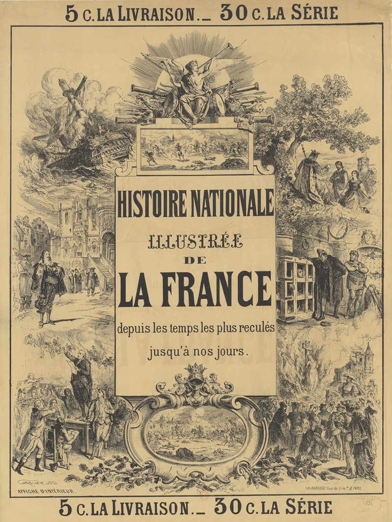 J. Gerlier - Histoire nationale illustrée de la France