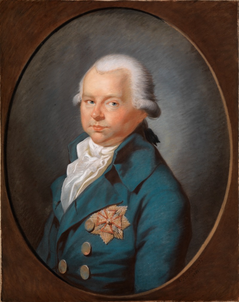 Philipp Jakob Becker - Bildnis des Markgrafen Friedrich von Baden