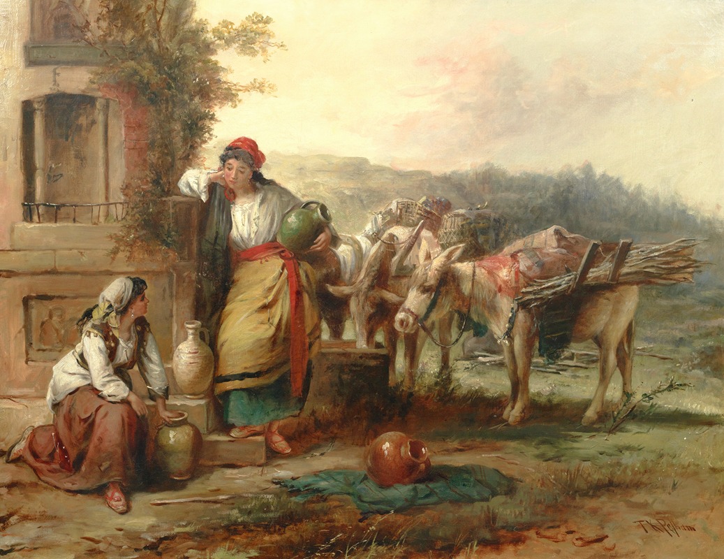 Thomas Kent Pelham - At the well