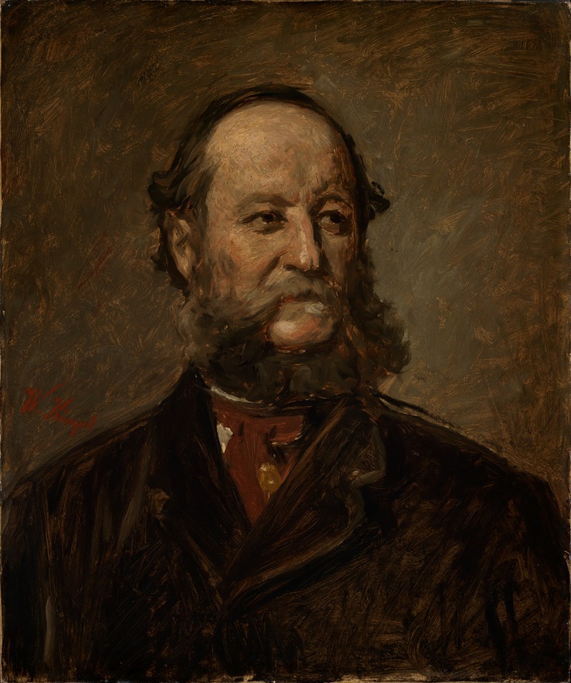 Wilhelm Kümpel - Bildnis des Tiermalers Josef Wolf