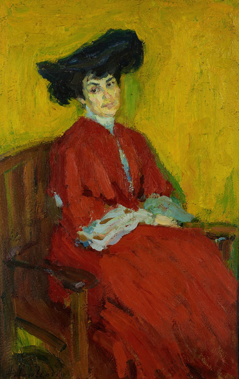 Alexej von Jawlensky - Portrait Frau Gindus