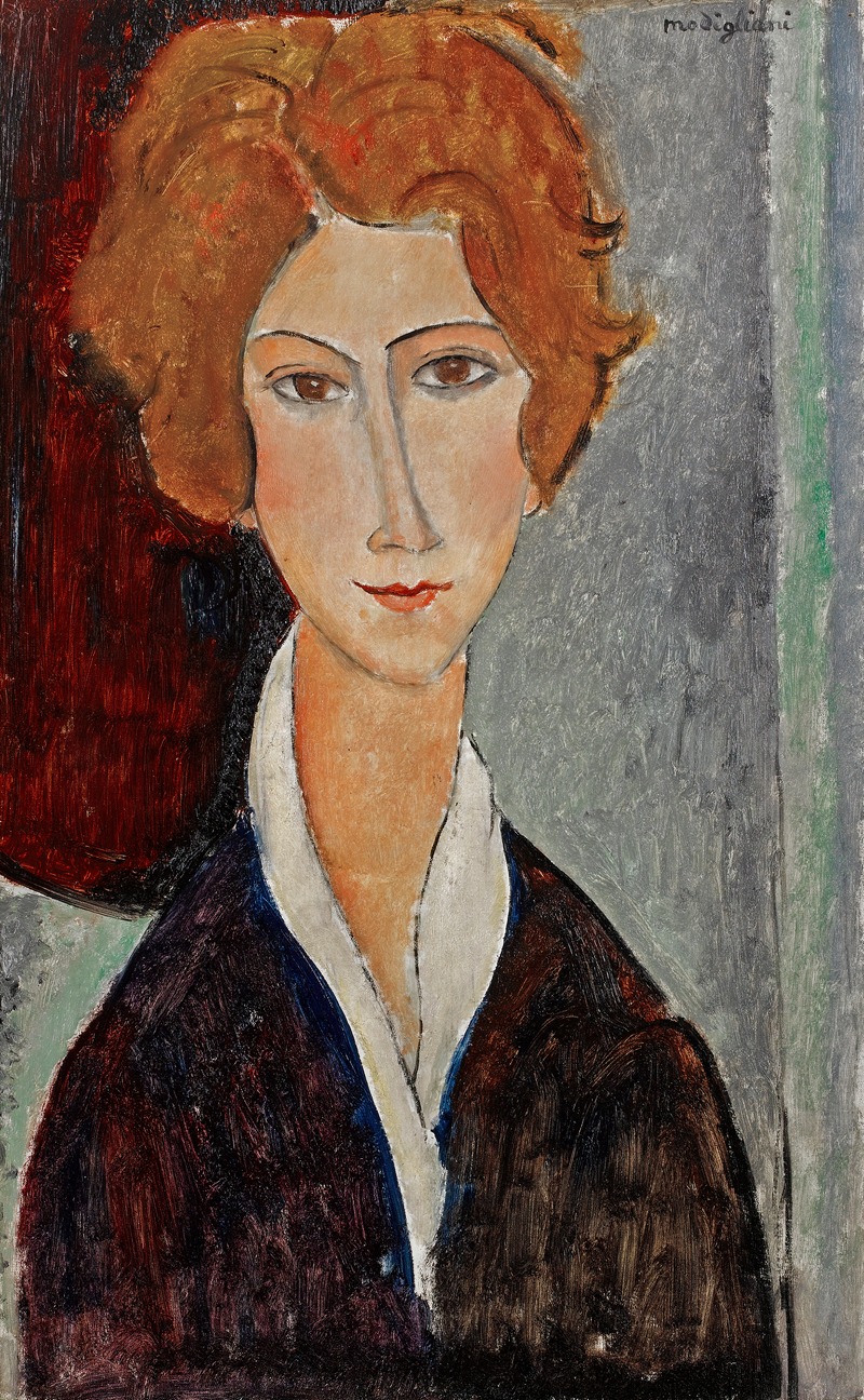 Amedeo Modigliani - Portrait de femme