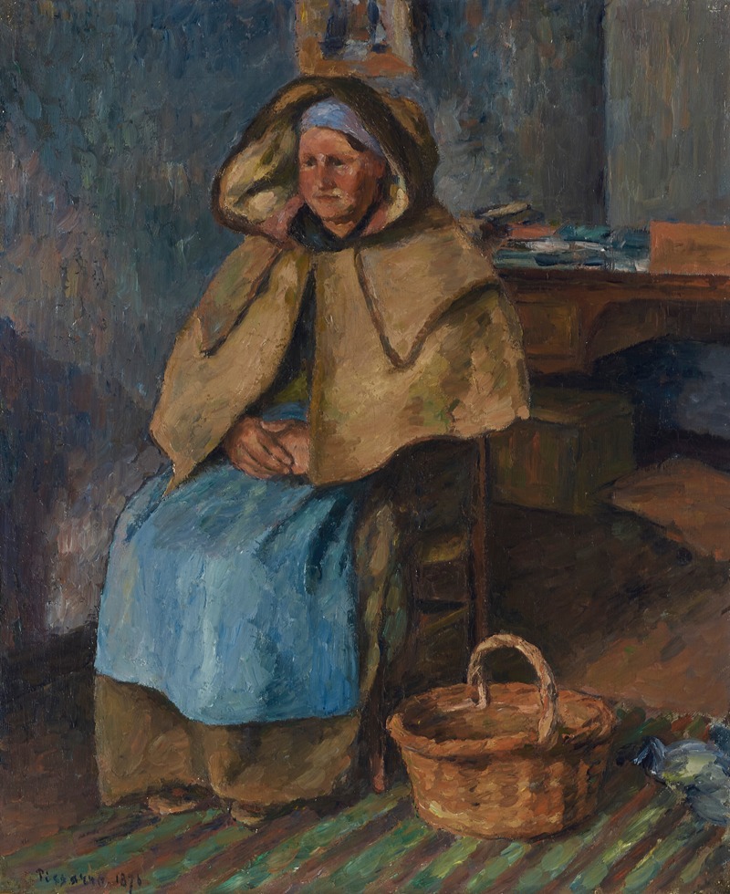 Camille Pissarro - La Mère Gaspard, Pontoise