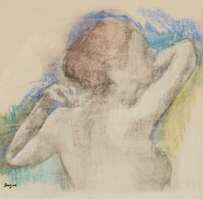 Edgar Degas - Buste de femme