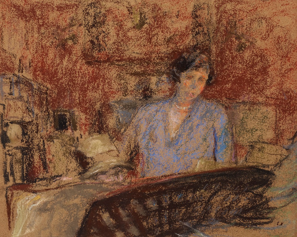 Édouard Vuillard - Étude pour le portrait de Madame Lucien Sauphar