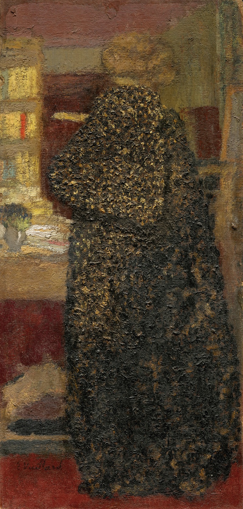 Édouard Vuillard - Misia en peignoir noir et jaune