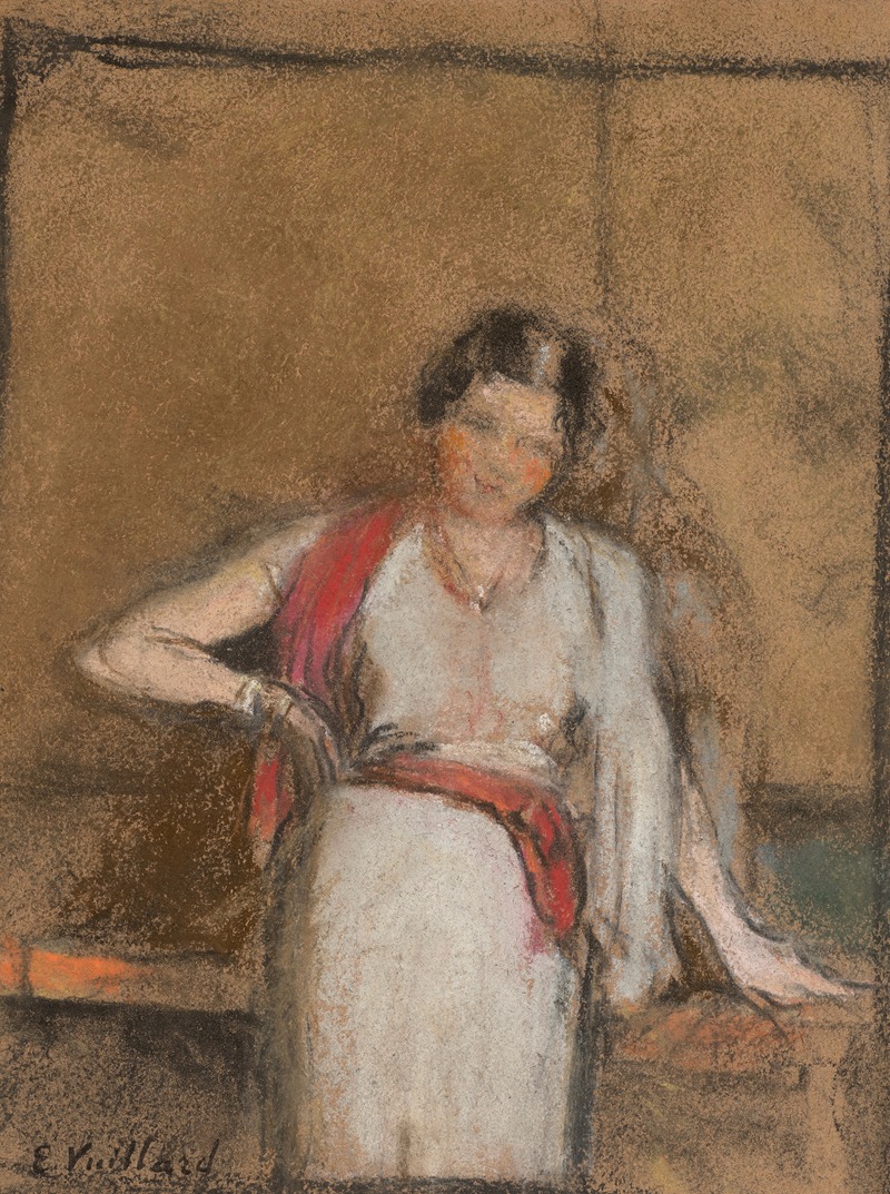 Édouard Vuillard - Étude pour le portrait de Madame Freyssinet