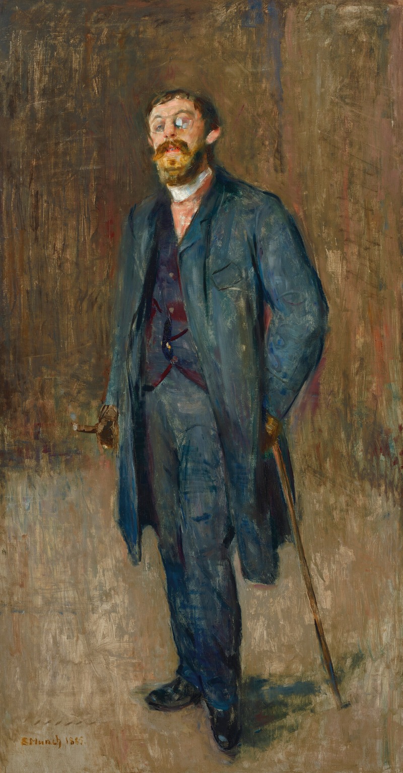 Edvard Munch - Karl Jensen-Hjell