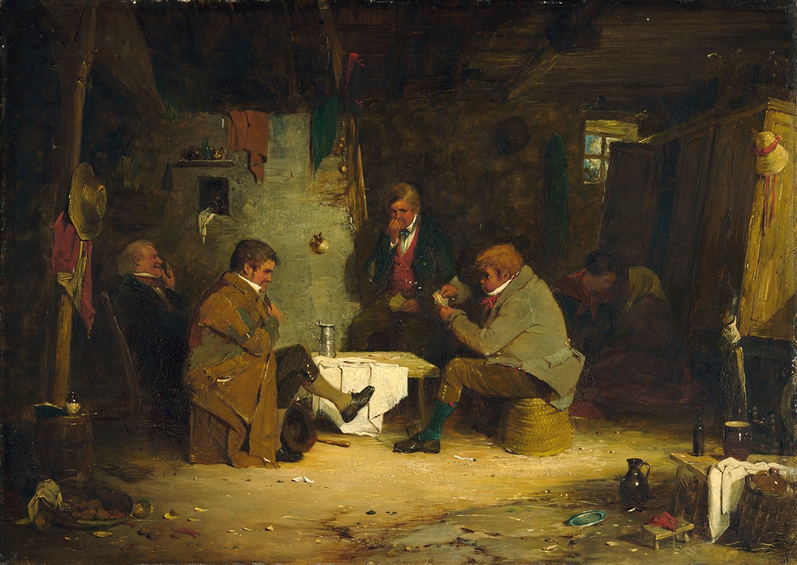 Erskine Nicol - A Whist Party