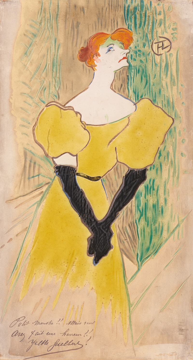 Henri de Toulouse-Lautrec - Yvette Guilbert