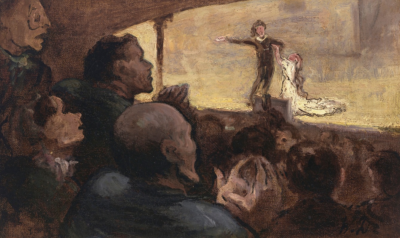 Honoré Daumier - Le Drame
