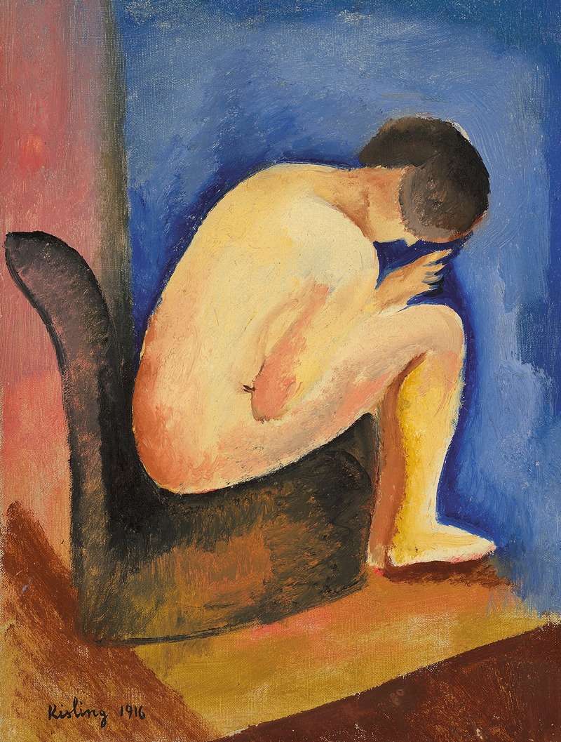 Moïse Kisling - Nu assis