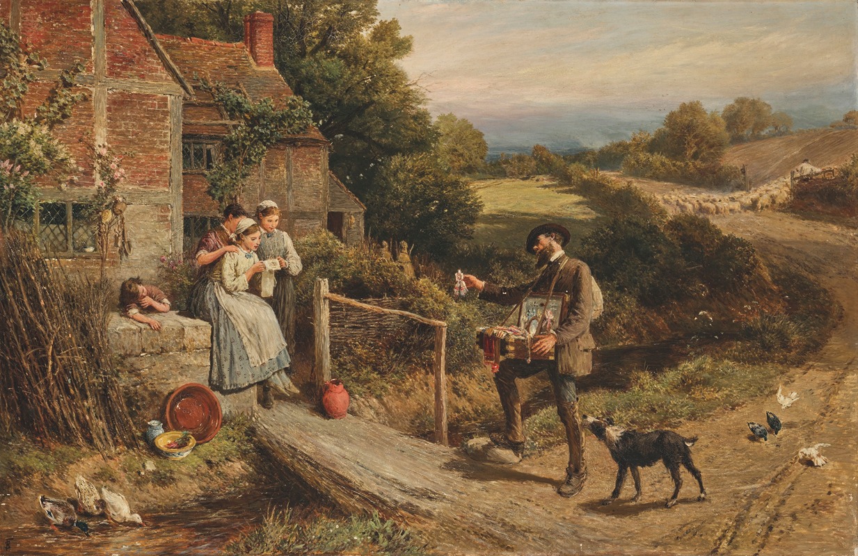 Myles Birket Foster - The Pedlar