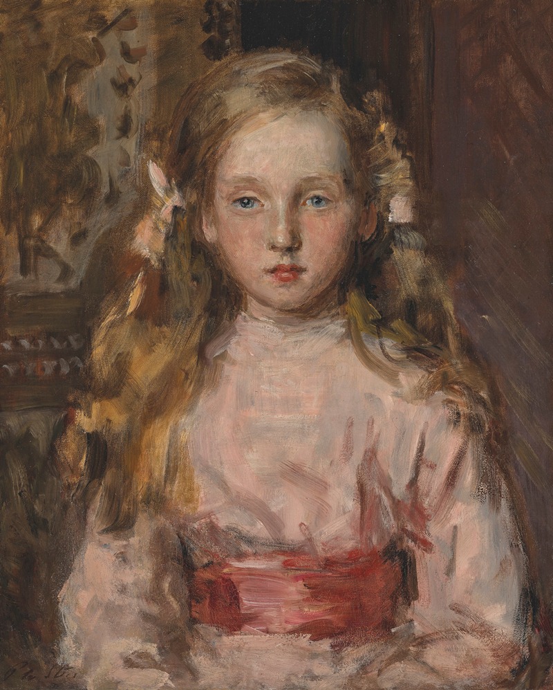 Philip Wilson Steer - Betty, portrait of Miss Elizabeth Cary Elwes