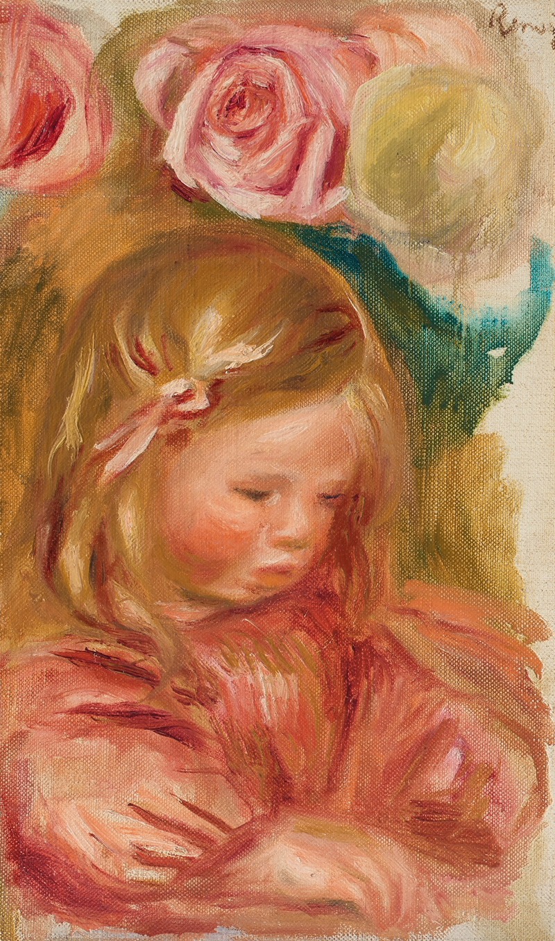 Pierre-Auguste Renoir - Coco dans les roses