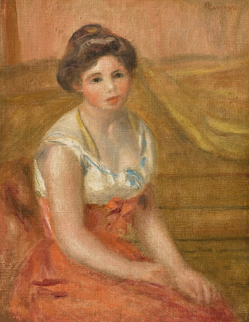 Pierre-Auguste Renoir - Femme assise