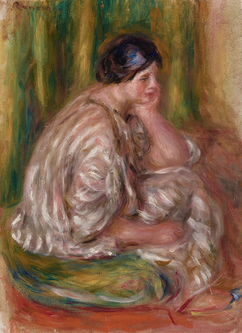 Pierre-Auguste Renoir - Femme en costume oriental