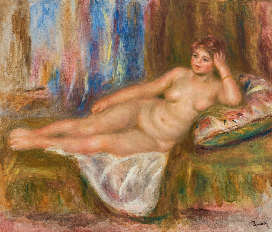 Pierre-Auguste Renoir - Femme nue couchée