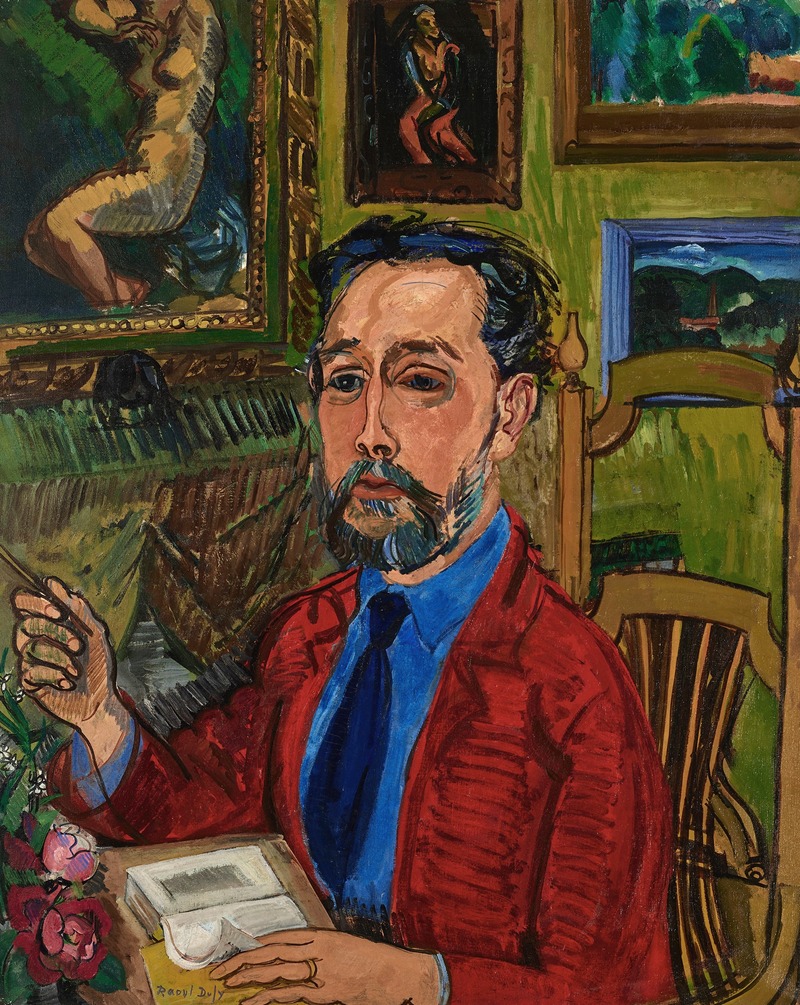 Raoul Dufy - Portrait du poète Joachim Gasquet