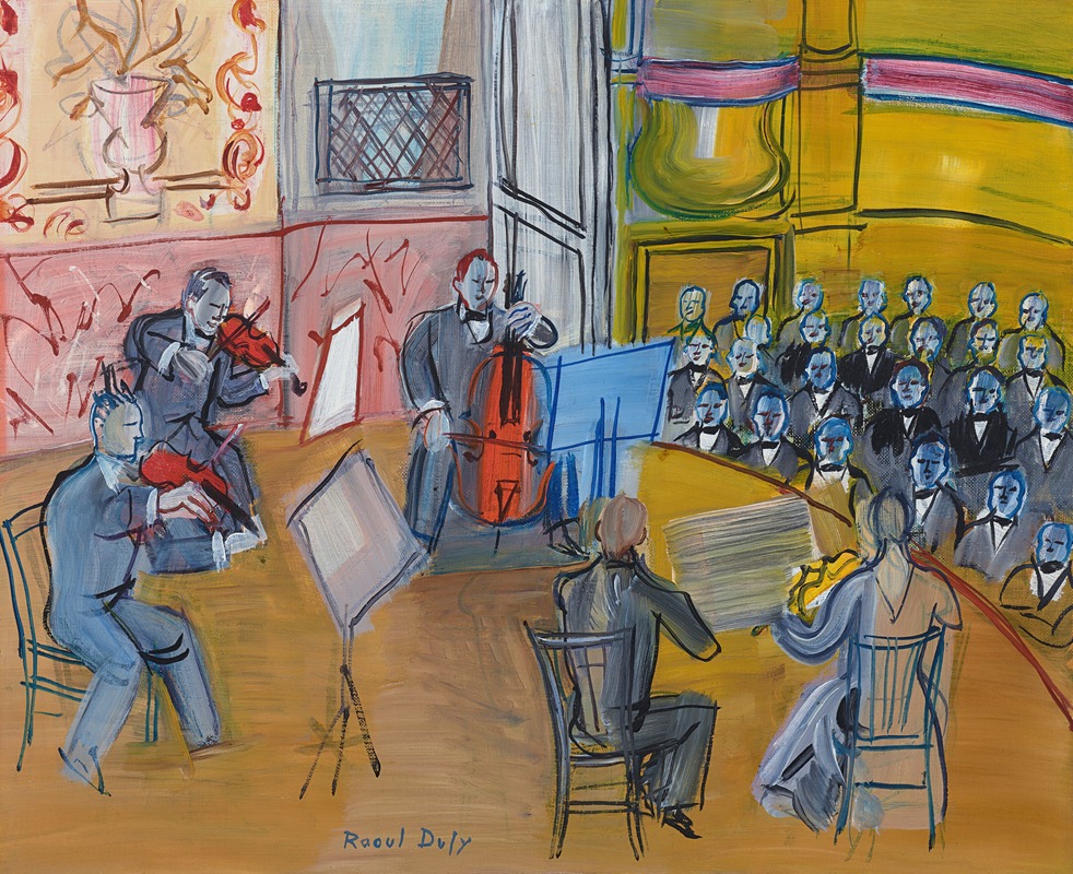 Raoul Dufy - Le Quintette