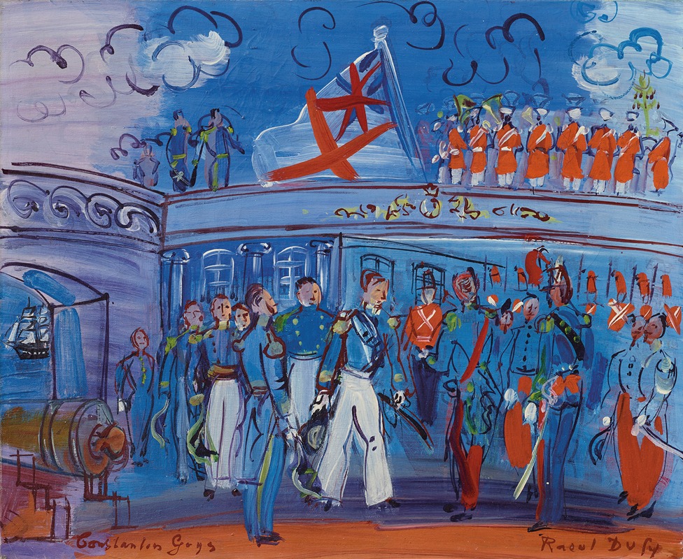 Raoul Dufy - D’après Constantin Guys