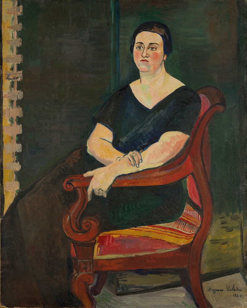 Suzanne Valadon - Portrait de Madame Germaine Eisenmann
