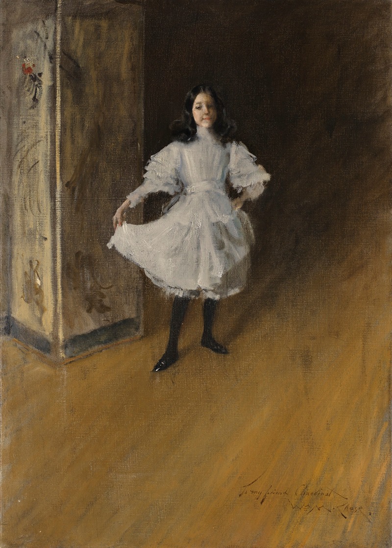William Merritt Chase - Portrait of the Artist’s Daughter (Dorothy)