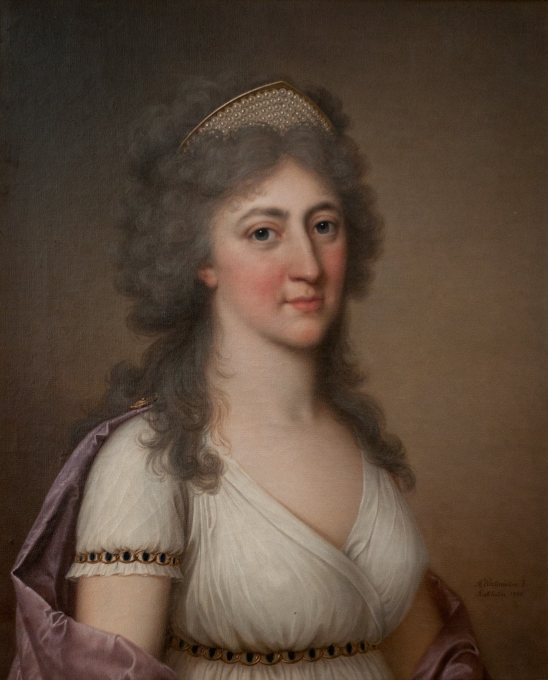 Adolf Ulrik Wertmüller - Hedvig Elisabet Charlotta, 1759-1818, Queen of Sweden