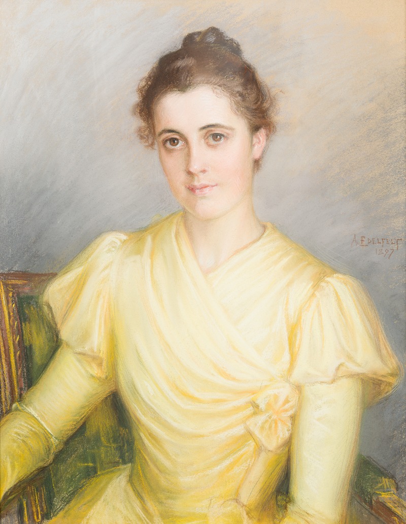 Albert Edelfelt - Mrs Lamberg, née Kjellberg