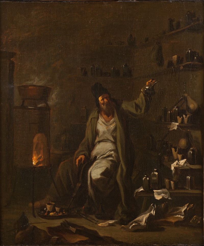 Alessandro Magnasco - The Alchemist