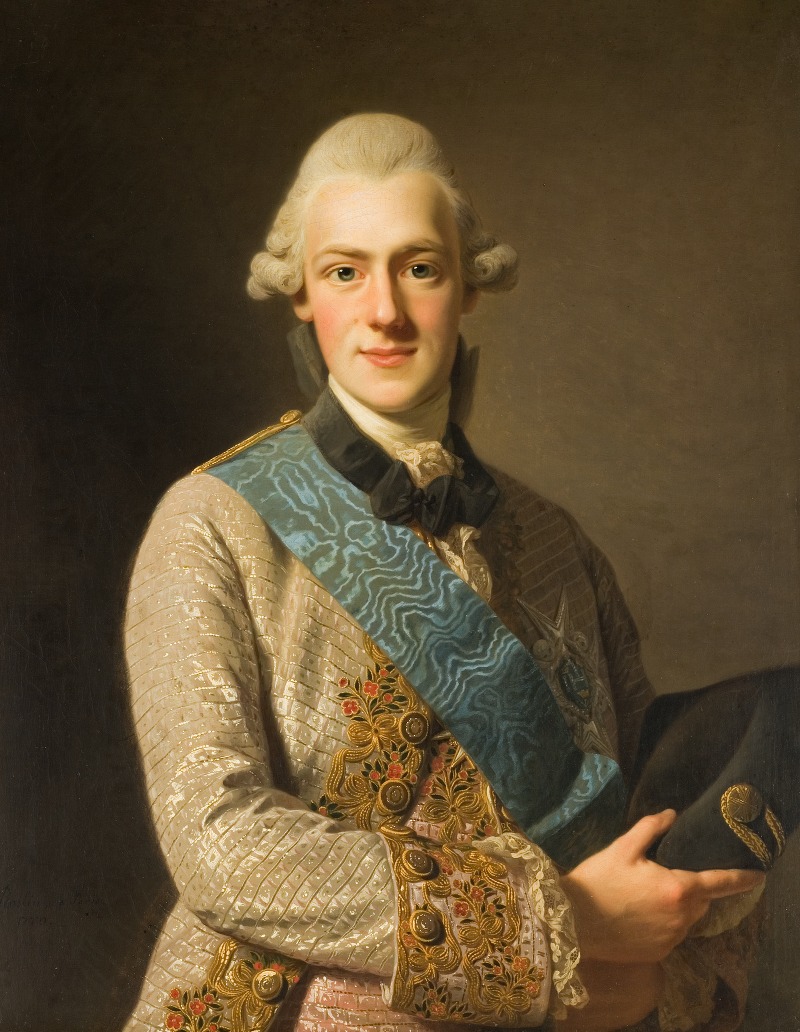 Alexander Roslin - Duke Fredrik Adolf, Gustav III’s Brother