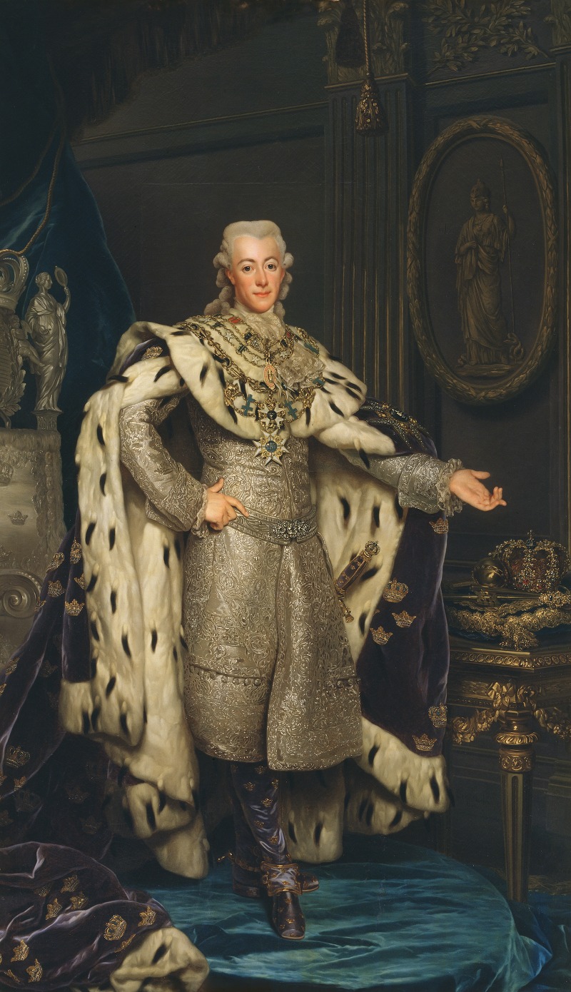 Alexander Roslin - Gustav III, 1746-1792, konung av Sverige